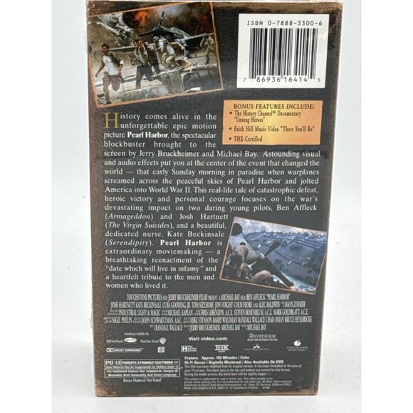 Pearl Harbor 60th Anniversary Commemorative Edition VHS SEALED - Picture 3 of 3